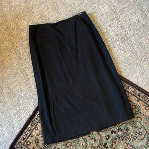 Classic wool pencil skirt